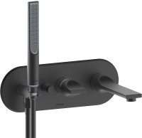 Смеситель для ванны Bossini Apice Z00555.073 Черный матовый