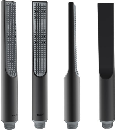 Смеситель для ванны Bossini Apice Z00555.073 Черный матовый 