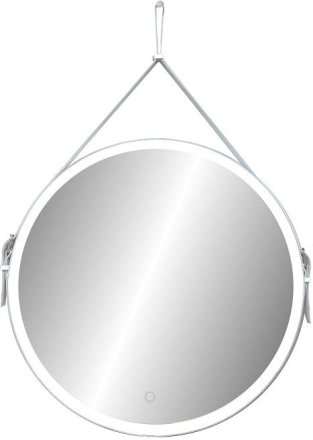 Зеркало Art&Max Milan AM-Mil-1000-DS-F белый ремень 