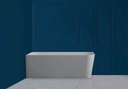 Ванна из искусственного камня ABBER Stein AS9621-1.7 L белая матовая 