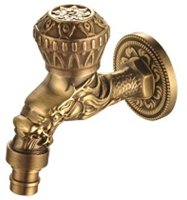 Кран для одного типа воды Bronze de Luxe 21978/2 Бронза с насадкой для шланга