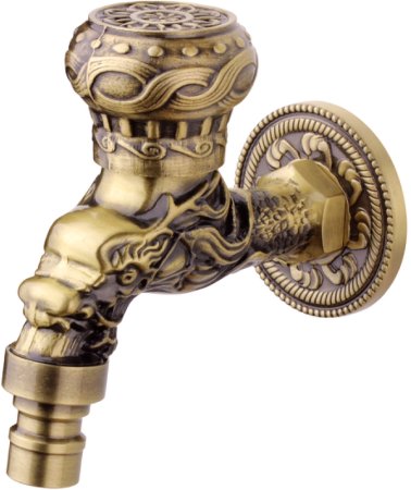 Кран для одного типа воды Bronze de Luxe 21978/2 Бронза с насадкой для шланга 