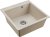 Мойка кухонная Paulmark Praktisch PM105152-BE 51х52см, бежевый 