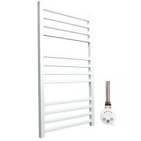 Полотенцесушитель электрический Ника Modern ЛМ-5 100/50 белый масляный