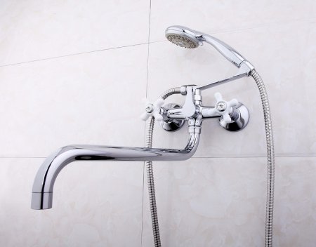 Смеситель для ванны Frap H18 F2618 универсальный Хром 