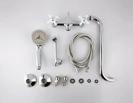 Смеситель для ванны Frap H18 F2618 универсальный Хром 