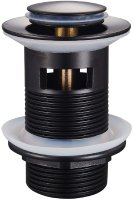 Донный клапан для раковины Raglo R600.05.06, черный