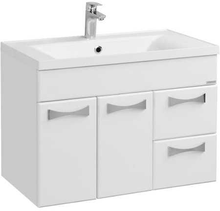 Тумба под раковину Aquaton Диор 80 1A167801DR010 подвесная Белая 