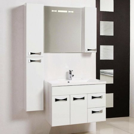 Тумба под раковину Aquaton Диор 80 1A167801DR010 подвесная Белая 