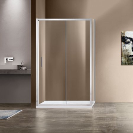 Душевой уголок Vincea Garda VSR-1G1012CL 120х100 см. хром 