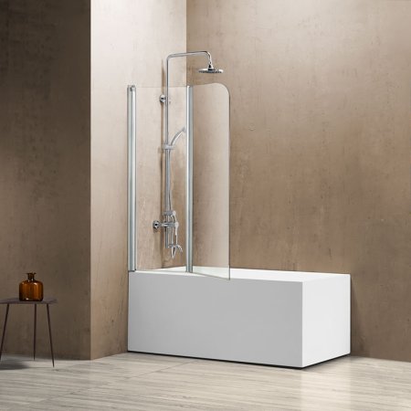 Шторка на ванну Vincea VSB-12114CL хром 
