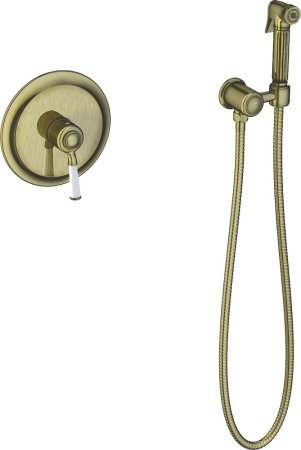 Гигиенический душ Timo Arisa 5309/02SM со смесителем, антик 