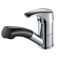 Смеситель для раковины Kaiser City 19366 Хром Черный Смеситель для раковины Kaiser City 19366 Хром Черный