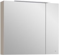 Зеркальный шкаф Roca Oleta 80 A857647515 с подсветкой Капучино