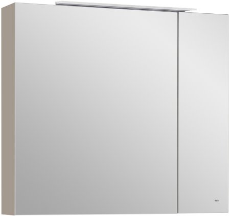 Зеркальный шкаф Roca Oleta 80 A857647515 с подсветкой Капучино 