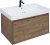 Тумба с раковиной Aquanet Nova Lite 90 дуб рустикальный (1 ящик) 