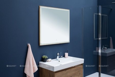 Тумба с раковиной Aquanet Nova Lite 90 дуб рустикальный (1 ящик) 