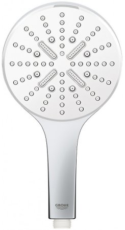 Ручной душ Grohe Rainshower SmartActive 26574LS0 Белая луна Хром 