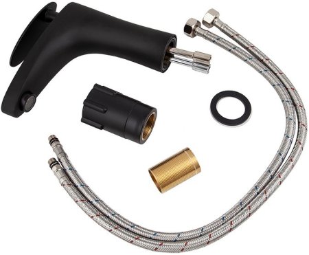 Смеситель для раковины Kaiser Star 02011-2 Черный матовый 