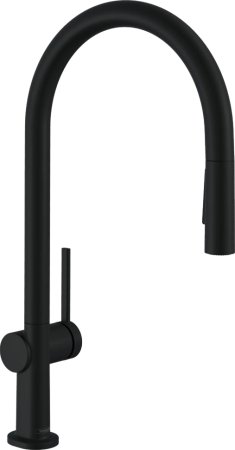 Смеситель Hansgrohe Talis M54 72800670 для кухонной мойки, черный 