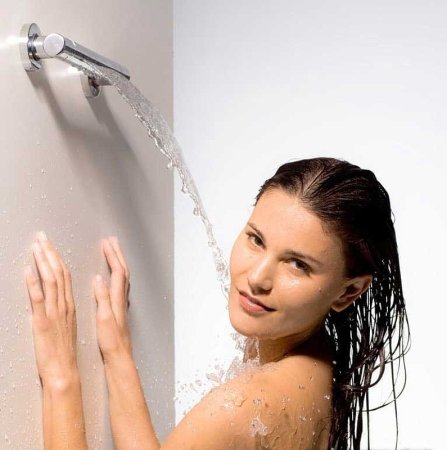 Верхний душ Bossini Cascata Wall I00271F.030 Хром 