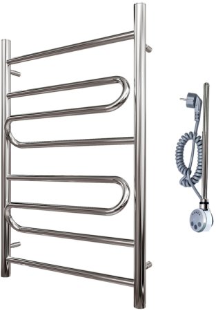 Электрический полотенцесушитель Point Юпитер PN01158E П4 500x800 левый/правый Хром 