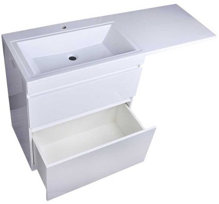 Тумба под раковину Style Line Даллас 150 СС-00002303 Белый глянец 