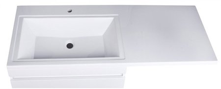 Тумба под раковину Style Line Даллас 150 СС-00002303 Белый глянец 