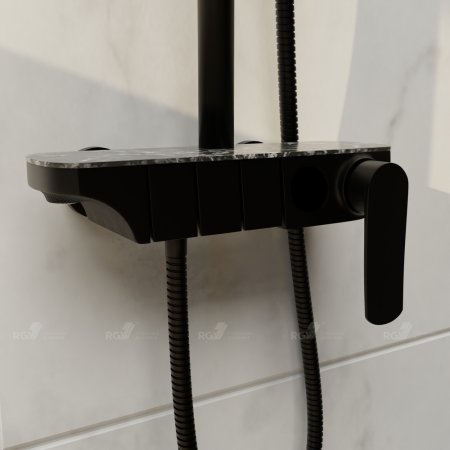 Душевая стойка RGW Shower Panels SP-33B черная 