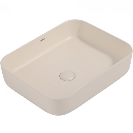 Раковина-чаша Abber Rechteck 50 AC2202MBE Светло-бежевая матовая 
