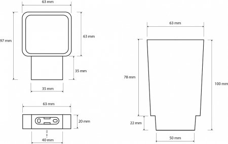 Стакан Bemeta Via 135011012 