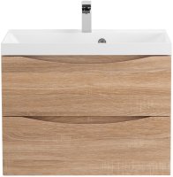 Тумба с раковиной BelBagno MARINO-700-2C-SO-WO-P