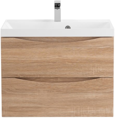 Тумба с раковиной BelBagno MARINO-700-2C-SO-WO-P 