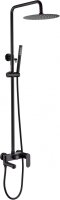Душевая стойка Grocenberg Shower GB7011BL черная матовая Душевая стойка Grocenberg Shower GB7011BL черная матовая