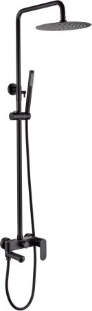 Душевая стойка Grocenberg Shower GB7011BL черная матовая 
