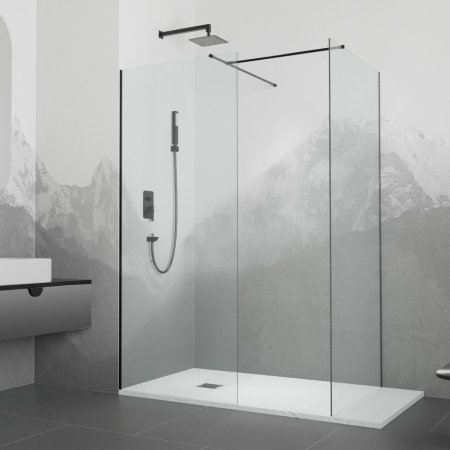 Душевая перегородка RGW WA-020B (WA-010B (2 шт.) + S-1220 B) 700x900 