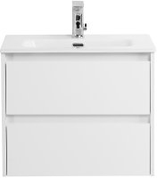 Тумба с раковиной BelBagno KRAFT 39-600/390-2C-SO-BO Bianco Opaco