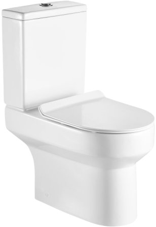 Унитаз компакт BelBagno Norma BB339CPR без бачка и сиденья 