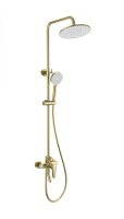Душевая система WONZON & WOGHAND, Брашированное золото (WW-B2168-A-BG)