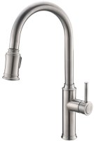 Смеситель для кухни BelBagno BB-LAM58-IN Нержавеющая сталь Смеситель для кухни BelBagno BB-LAM58-IN Нержавеющая сталь