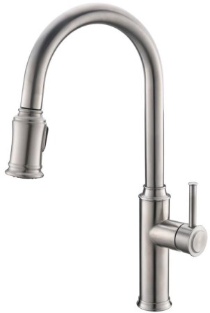 Смеситель для кухни BelBagno BB-LAM58-IN Нержавеющая сталь 