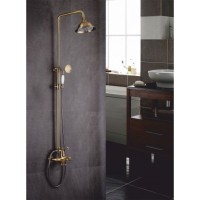 Душевая система Ganzer 77061D бронза