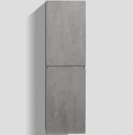 Шкаф пенал BelBagno Luce 40 LUCE-1350-2A-SC-SCM подвесной Stucco Cemento 