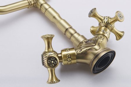 Смеситель для кухонной мойки Zorg Antic A 7003K-BR 