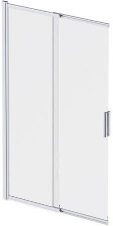 Шторка на ванну AM.PM Like W80S-100PS-150MT 100x150 профиль Хром матовый стекло прозрачное 