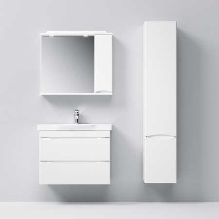 Зеркало со шкафом AM.PM Like 80 R M80MPR0801WG с подсветкой Белый 