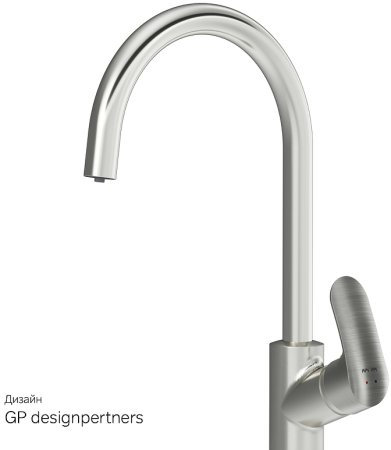 Смеситель для кухни AM.PM Like F8007711 Сатин 