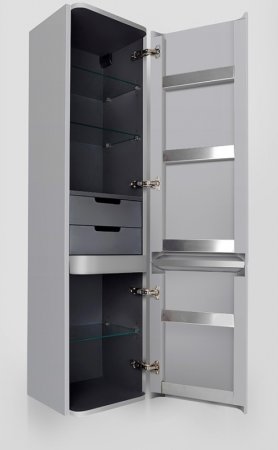 Шкаф пенал AM.PM Sensation 40 R M30CHR0406FG подвесной Серый шелк 