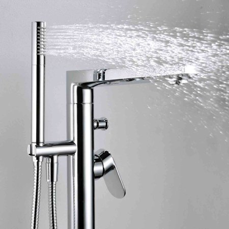 Смеситель WasserKRAFT Dinkel 5821 напольный, для ванны с душем 