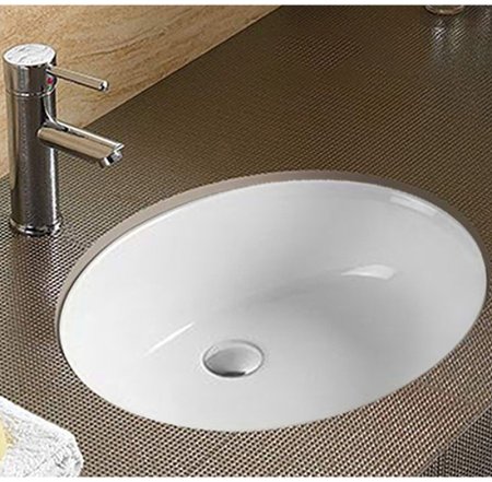 Раковина CeramaLux 60 540QA Белая глянцевая 